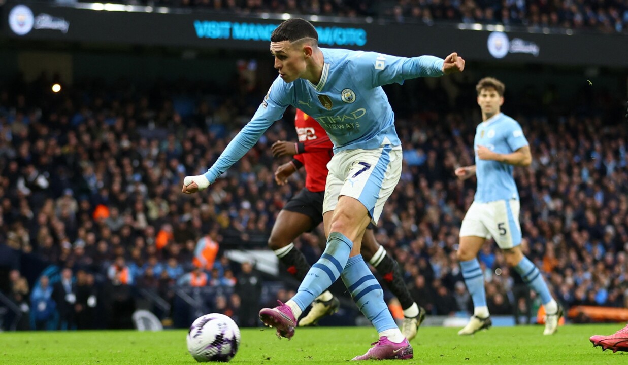 Foden inspires Man City to turnaround win over Man Utd